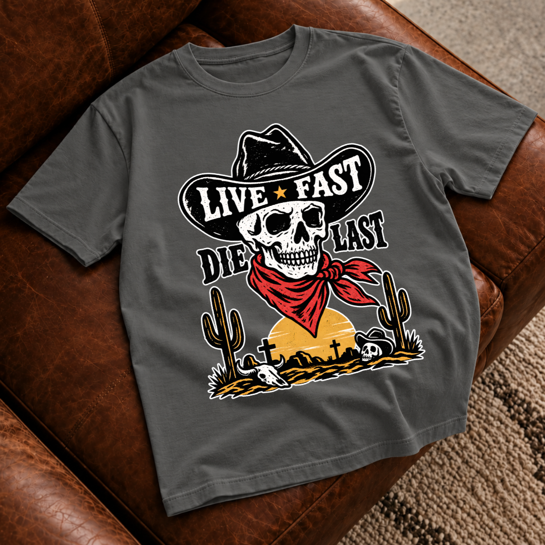 Live Fast Die Last T-Shirt