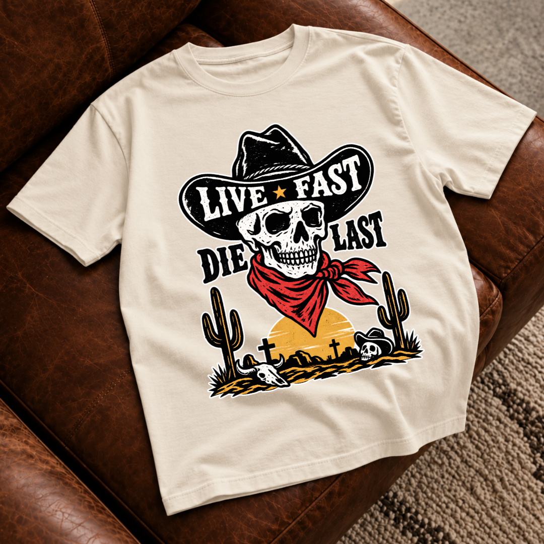 Live Fast Die Last T-Shirt