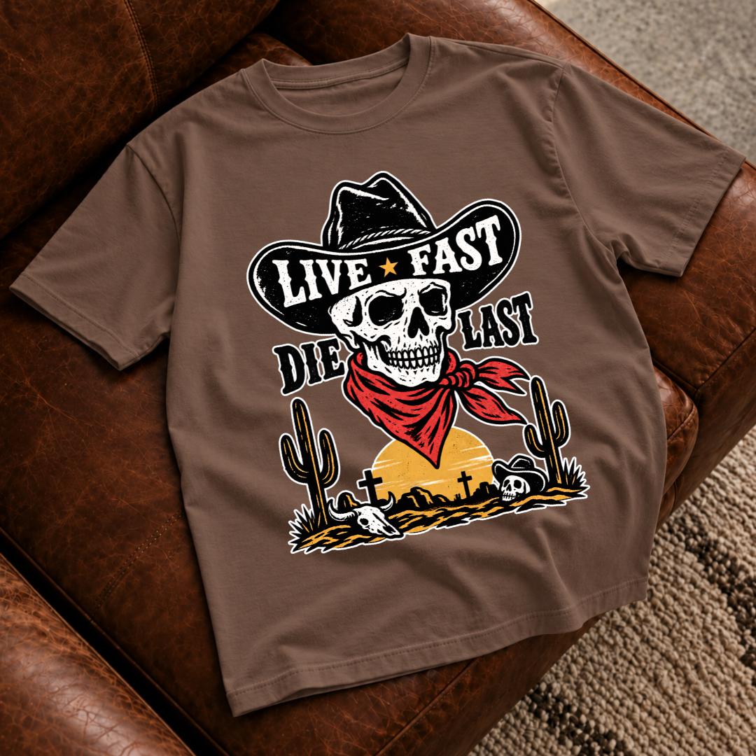 Live Fast Die Last T-Shirt
