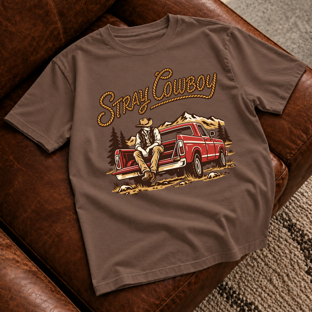 Stray Cowboy Pickup T-Shirt
