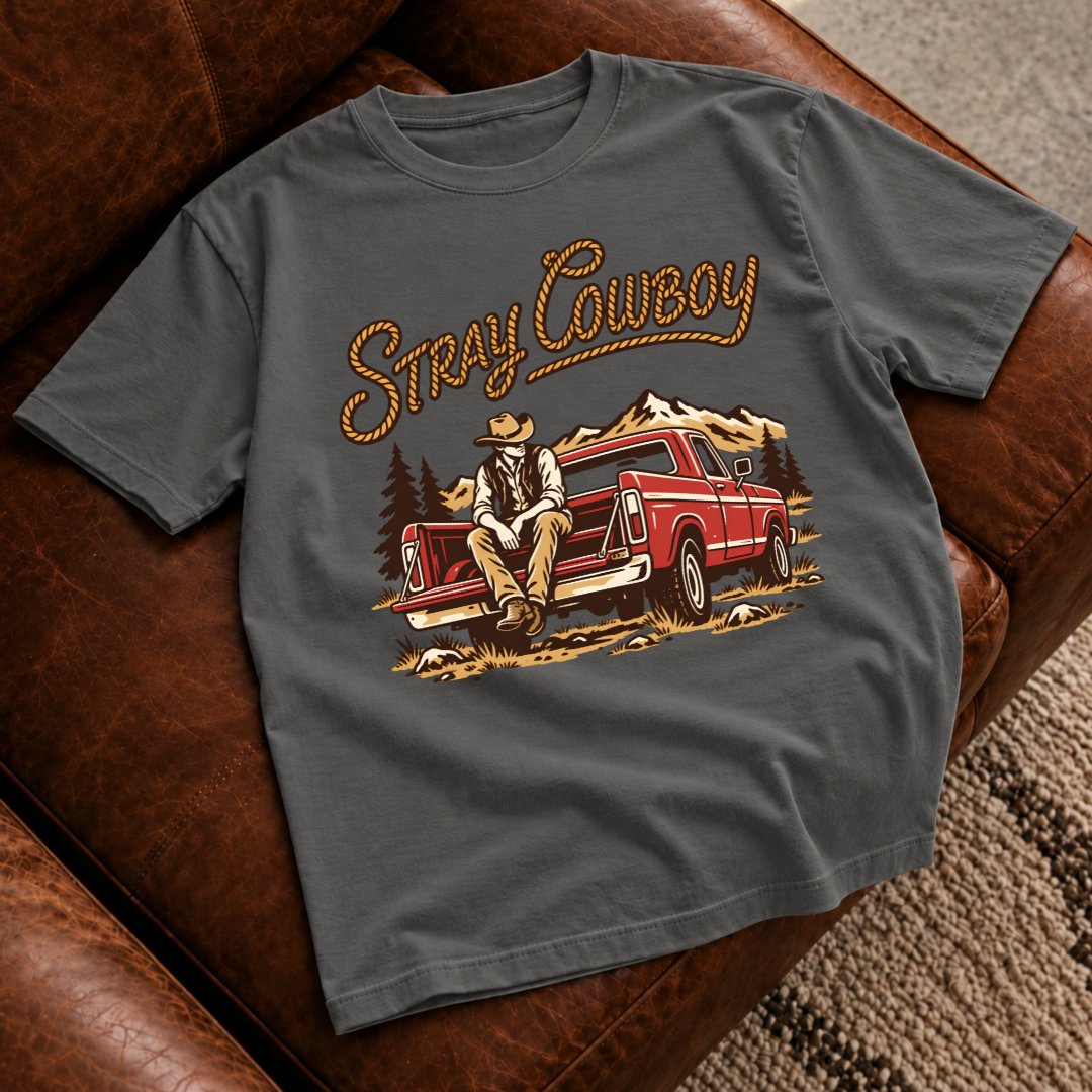 Stray Cowboy Pickup T-Shirt