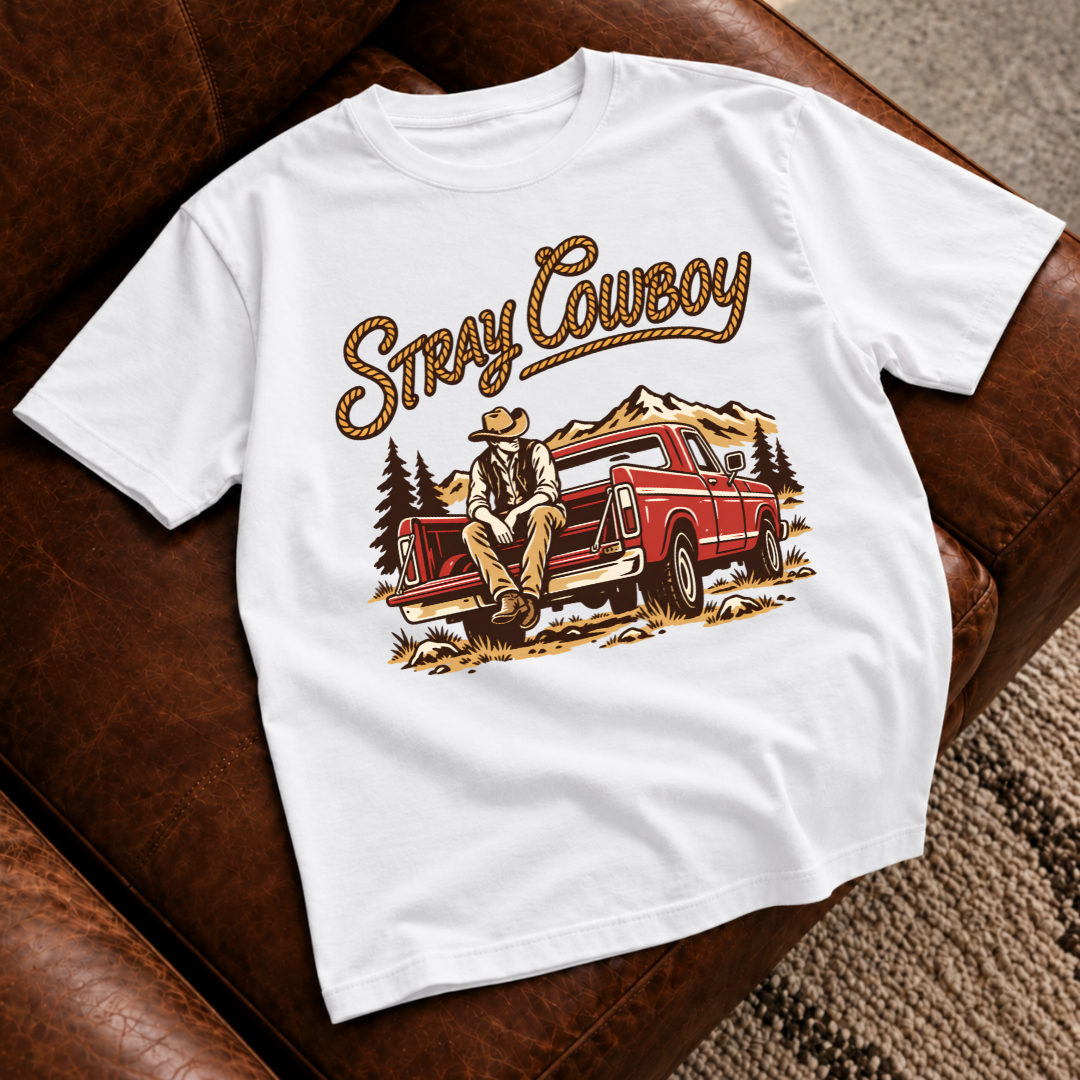 Stray Cowboy Pickup T-Shirt
