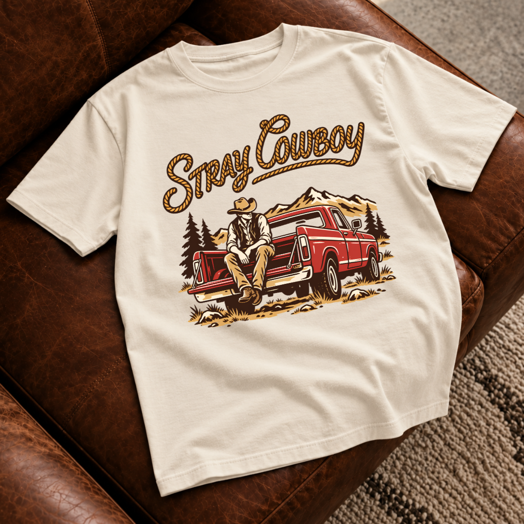 Stray Cowboy Pickup T-Shirt