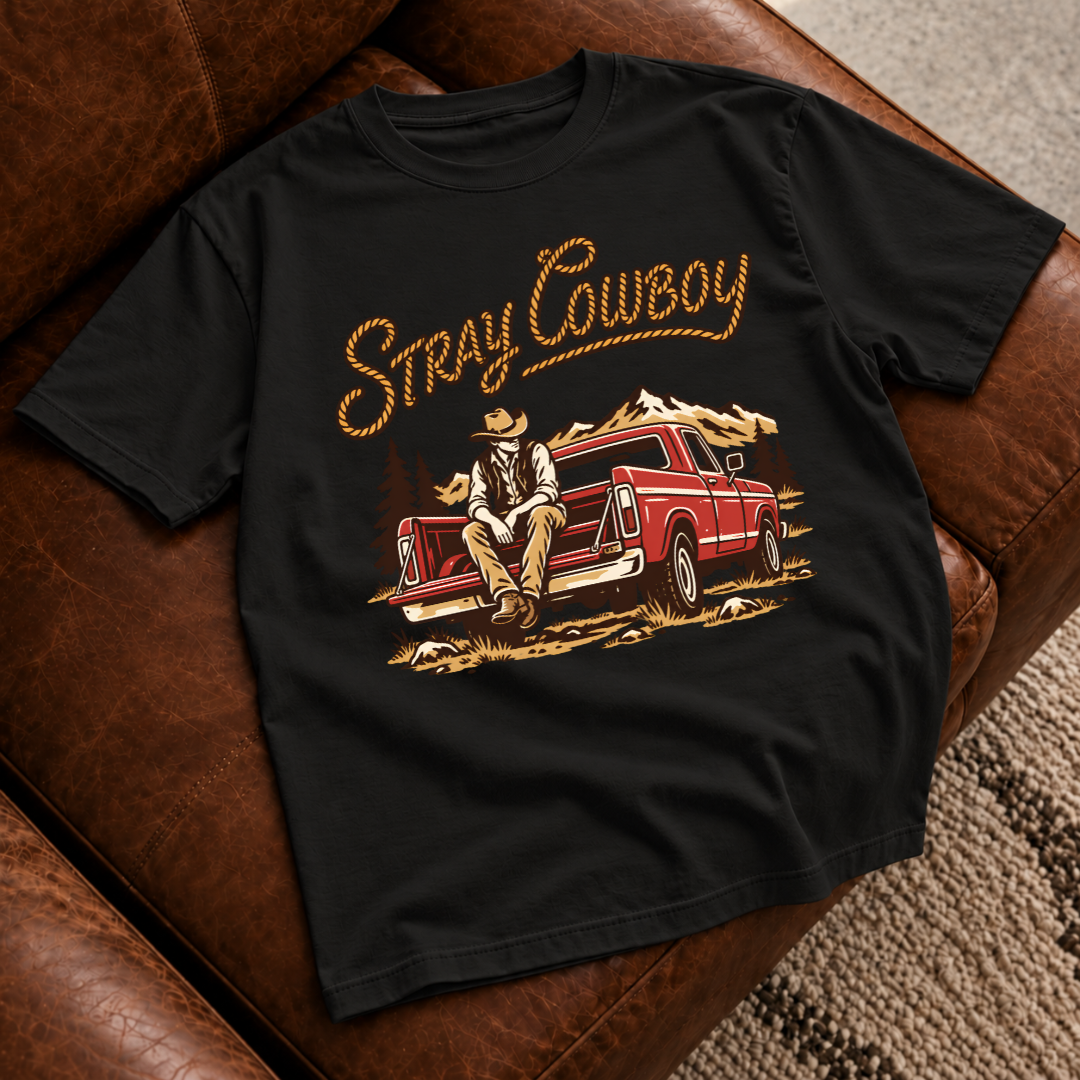 Stray Cowboy Pickup T-Shirt