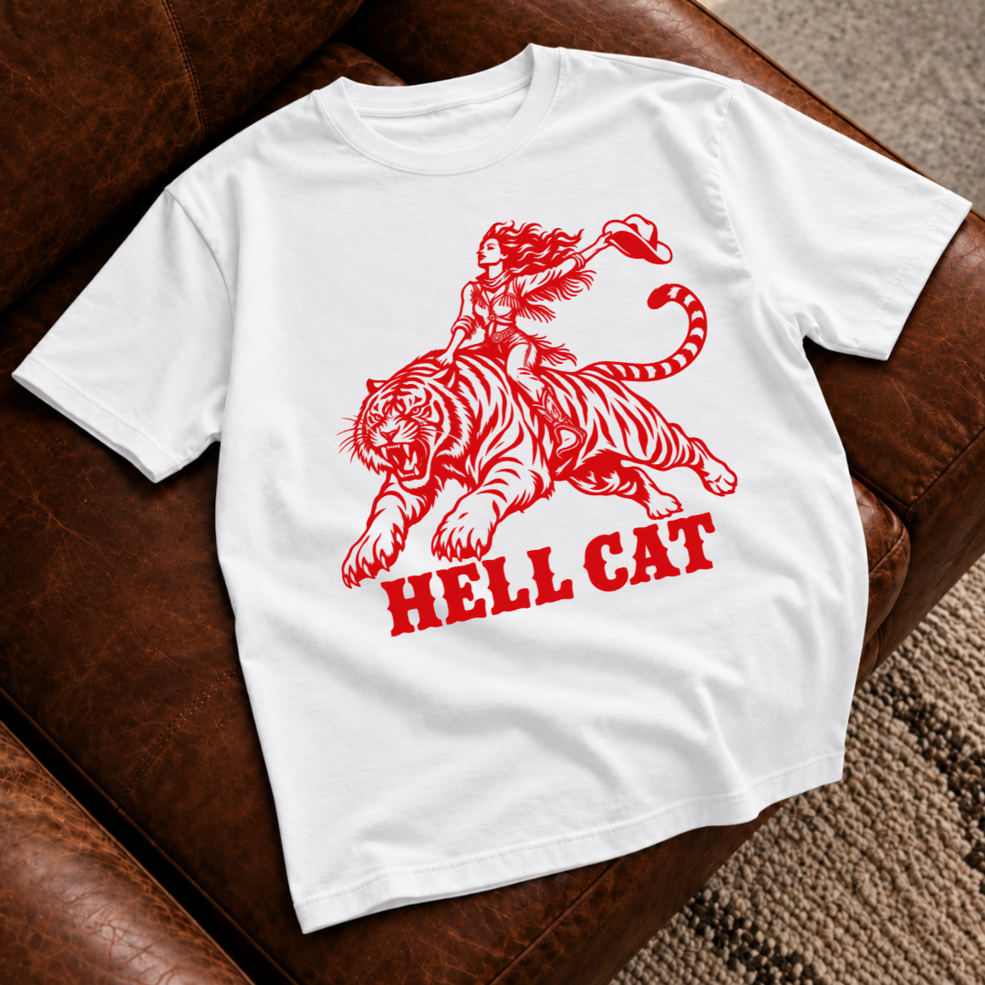 Hell Cat Tiger T-Shirt