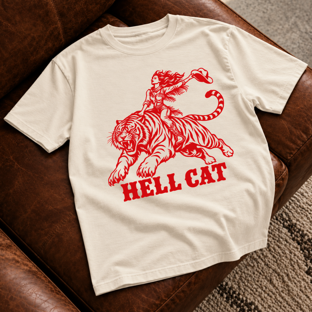 Hell Cat Tiger T-Shirt