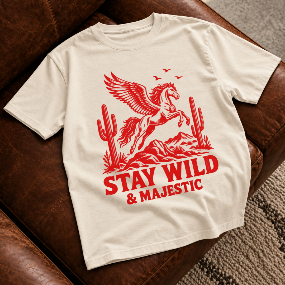 Stay Wild & Majestic T-Shirt