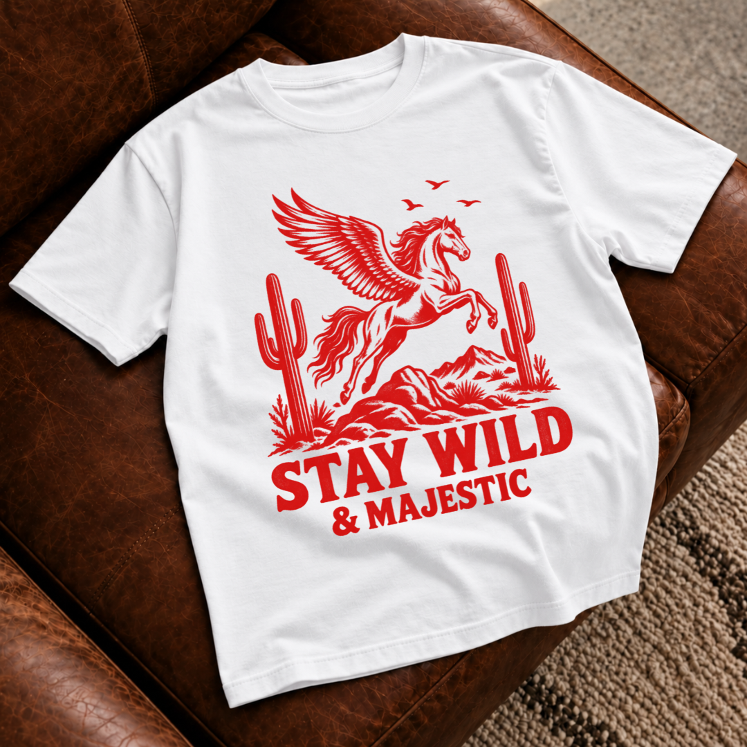 Stay Wild & Majestic T-Shirt