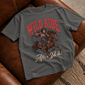 Wild Ride Skelton Cowboy T-Shirt
