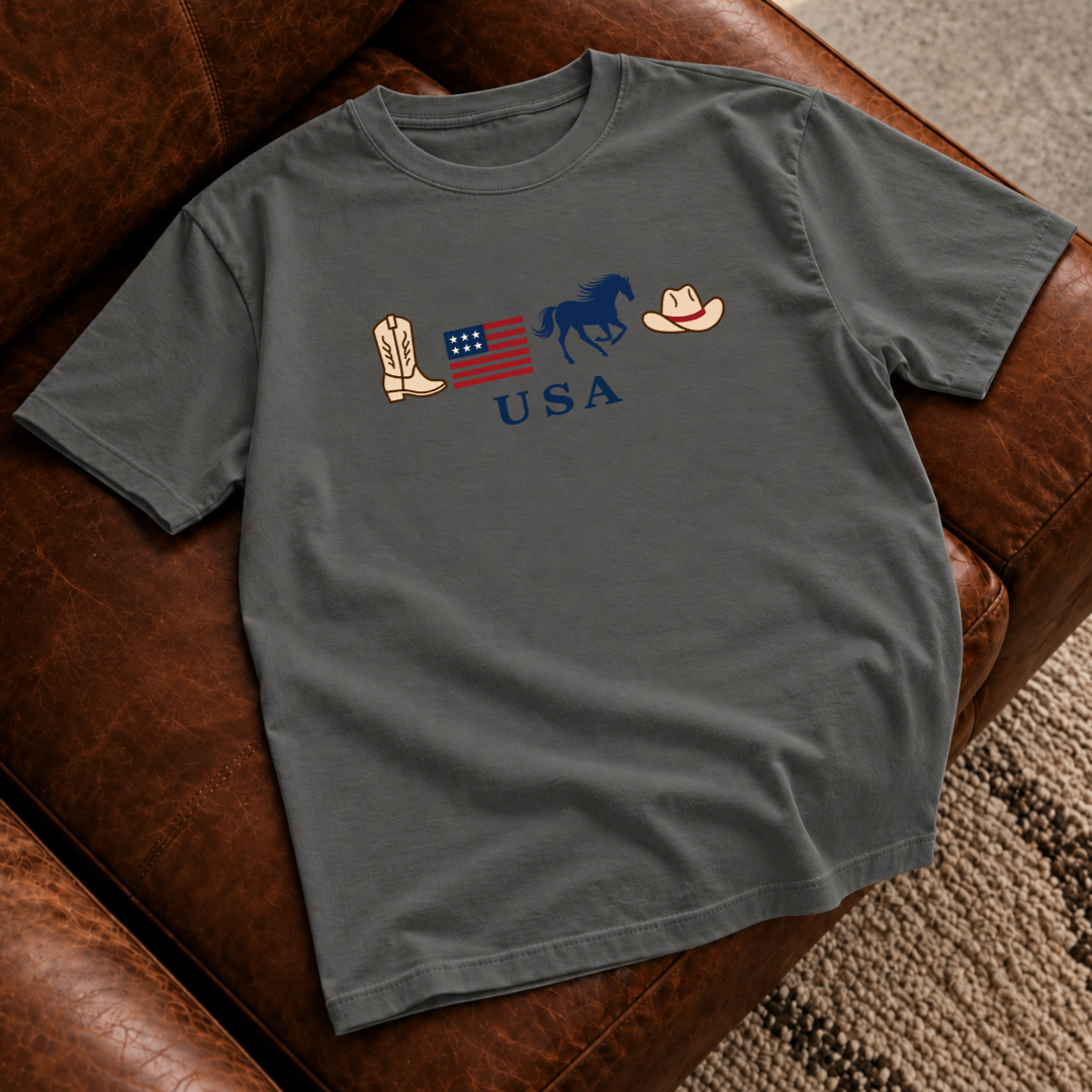 USA Western Icons T-Shirt