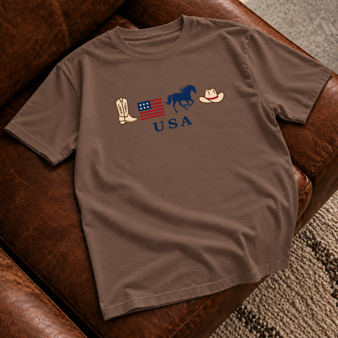 USA Western Icons T-Shirt