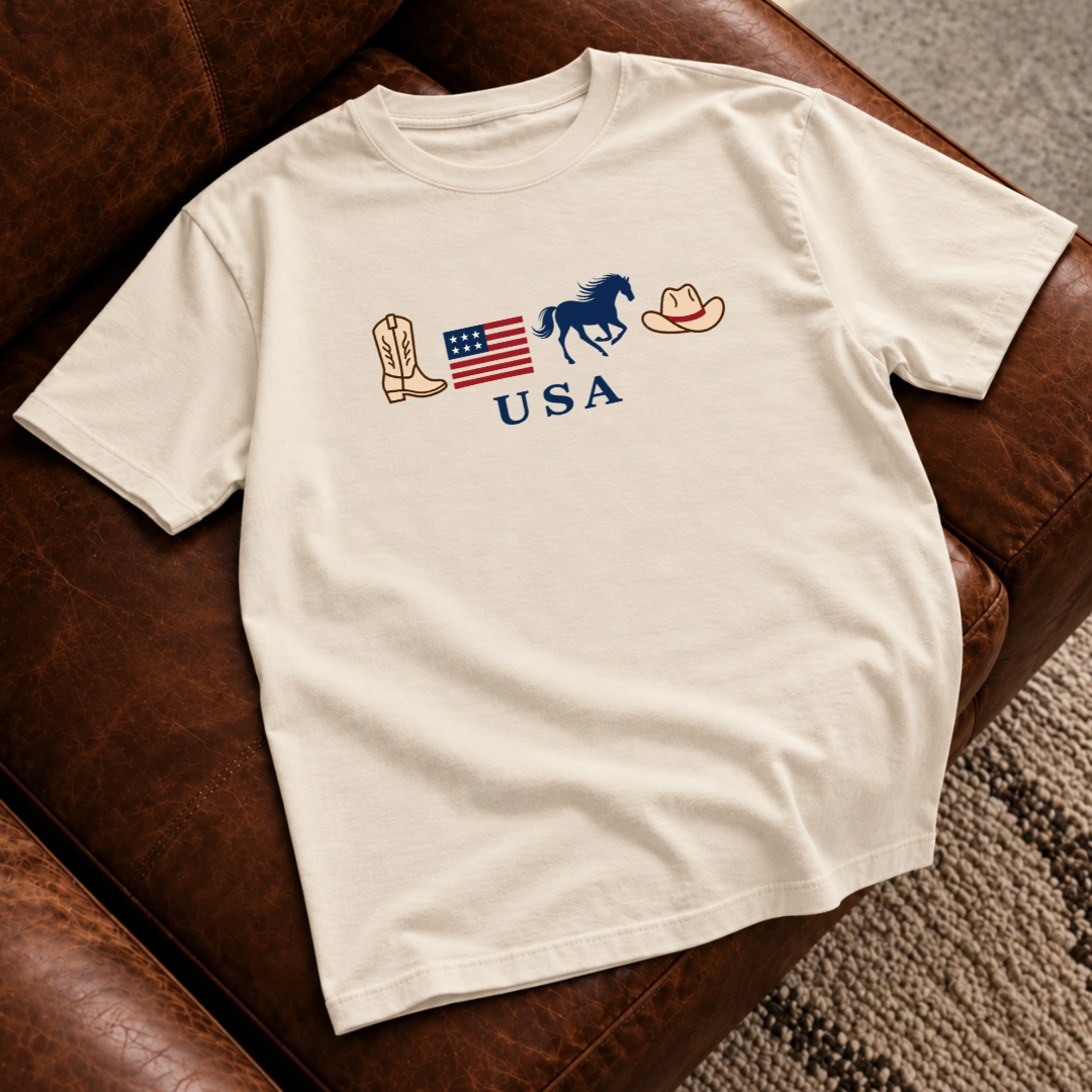 USA Western Icons T-Shirt