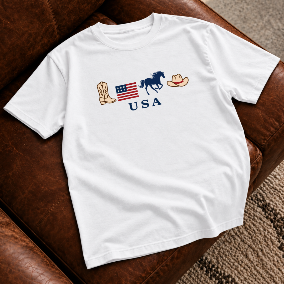 USA Western Icons T-Shirt