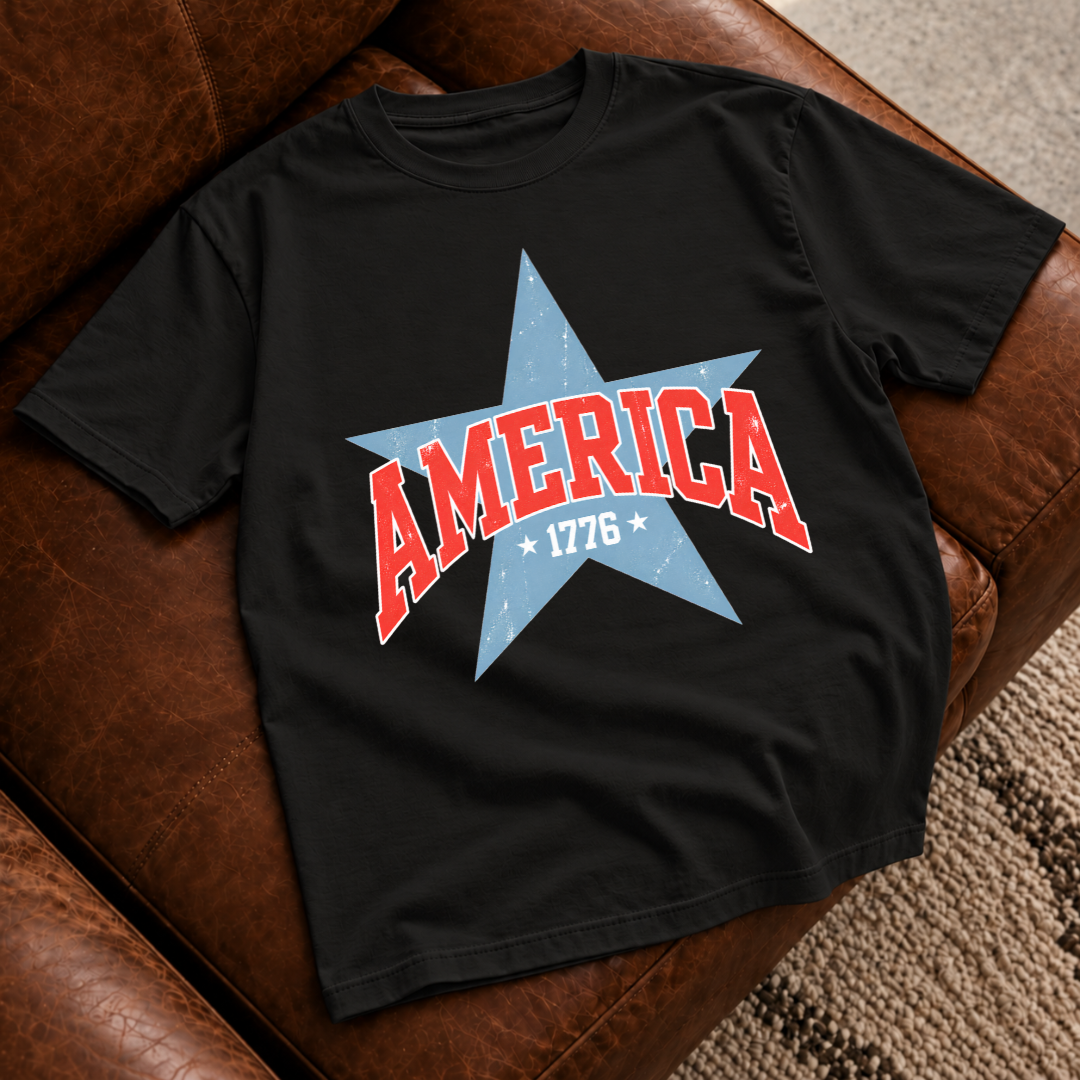 America 1776 Star T-Shirt