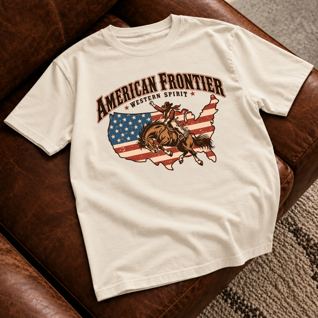 American Frontier Flag T-Shirt