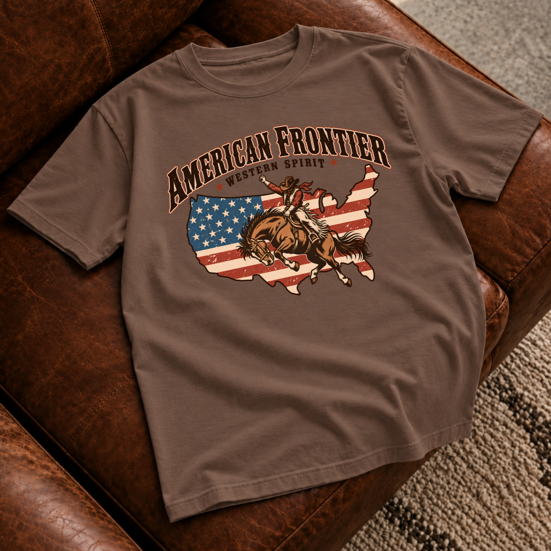 American Frontier Flag T-Shirt