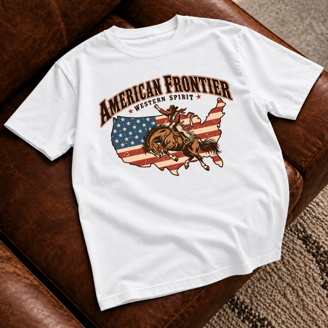 American Frontier Flag T-Shirt