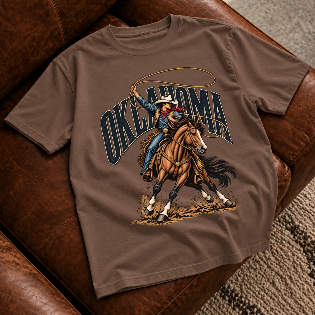 Oklahoma Cowboy Rider T-Shirt