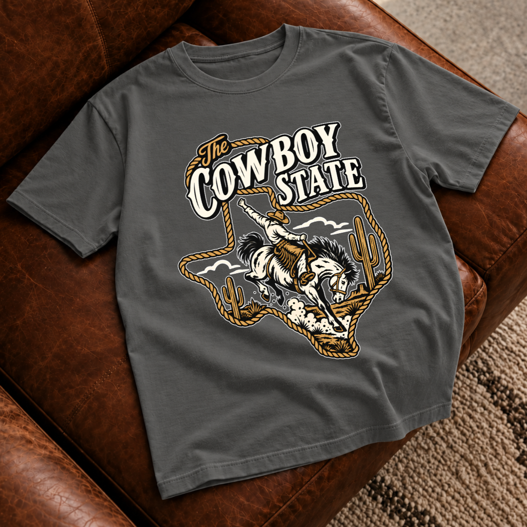 The Cowboy State Texas T-Shirt