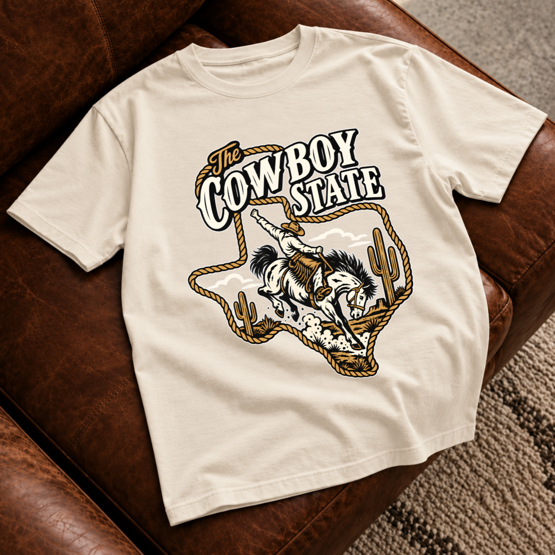 The Cowboy State Texas T-Shirt