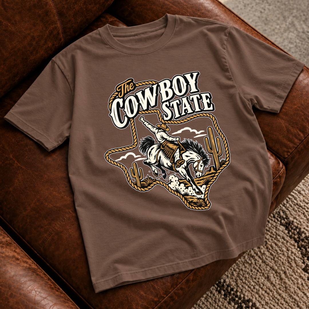 The Cowboy State Texas T-Shirt