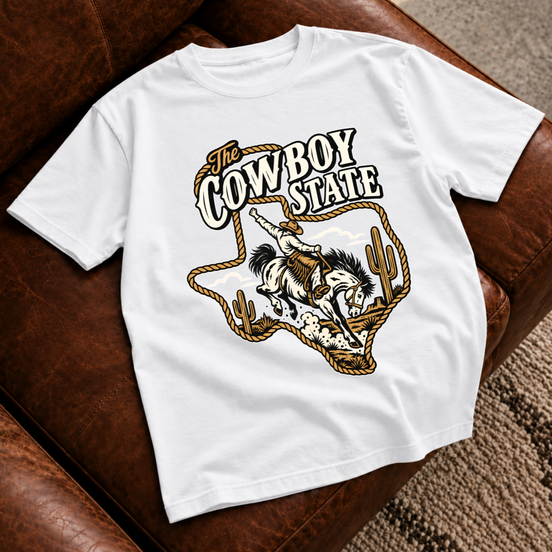 The Cowboy State Texas T-Shirt