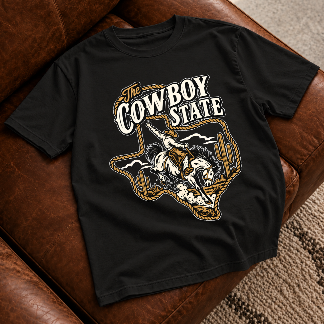 The Cowboy State Texas T-Shirt