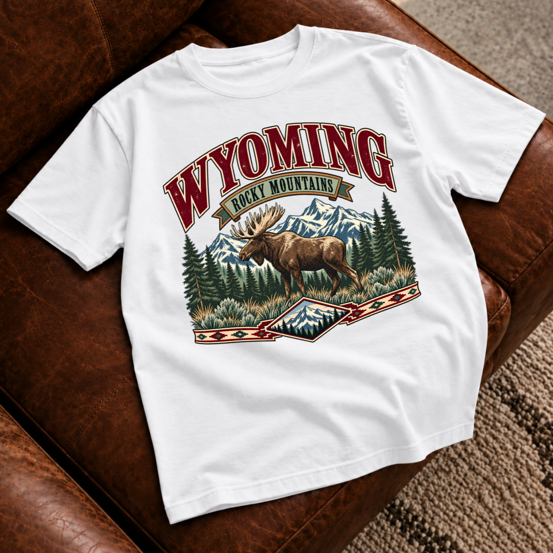 Wyoming Rocky Mountain T-Shirt