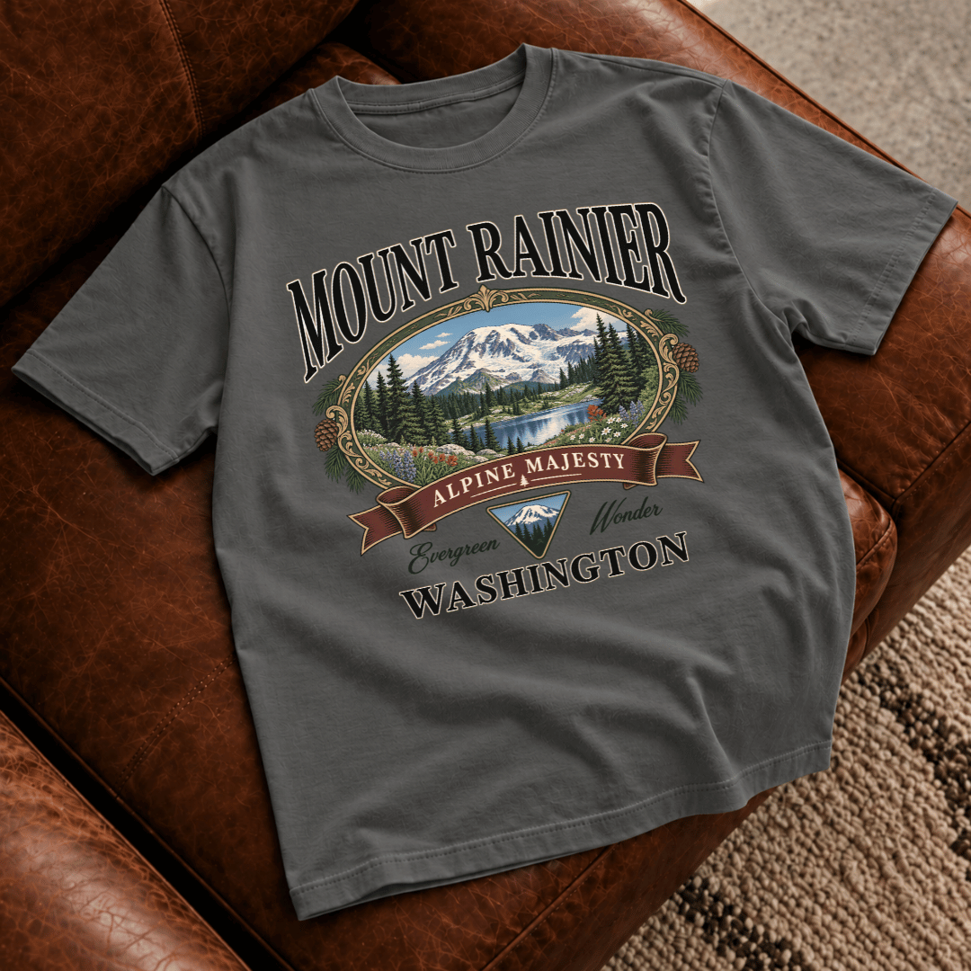 Mount Rainier Washington T-Shirt