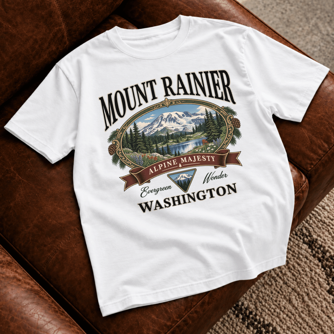 Mount Rainier Washington T-Shirt