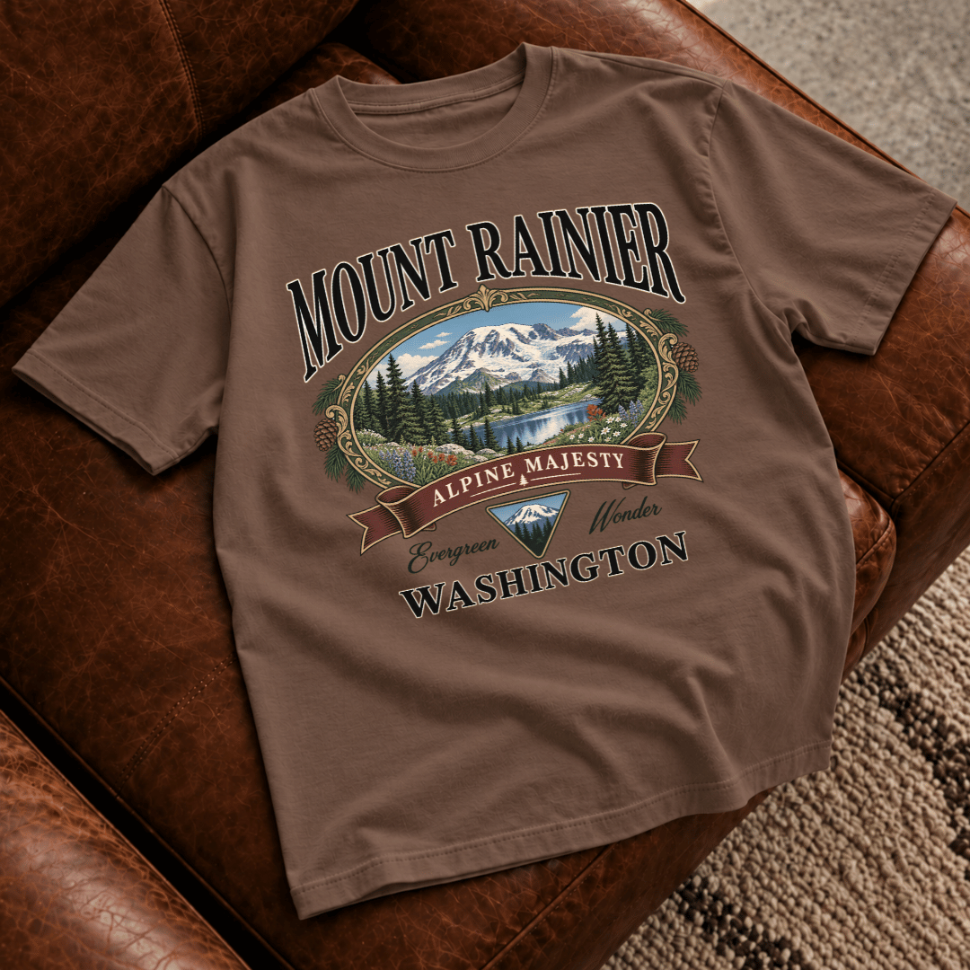 Mount Rainier Washington T-Shirt