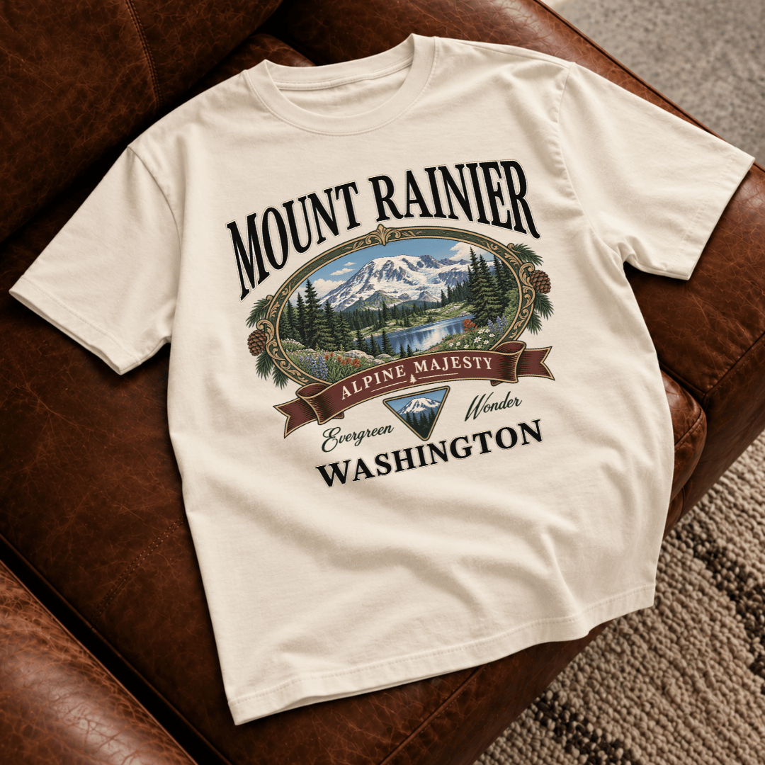 Mount Rainier Washington T-Shirt