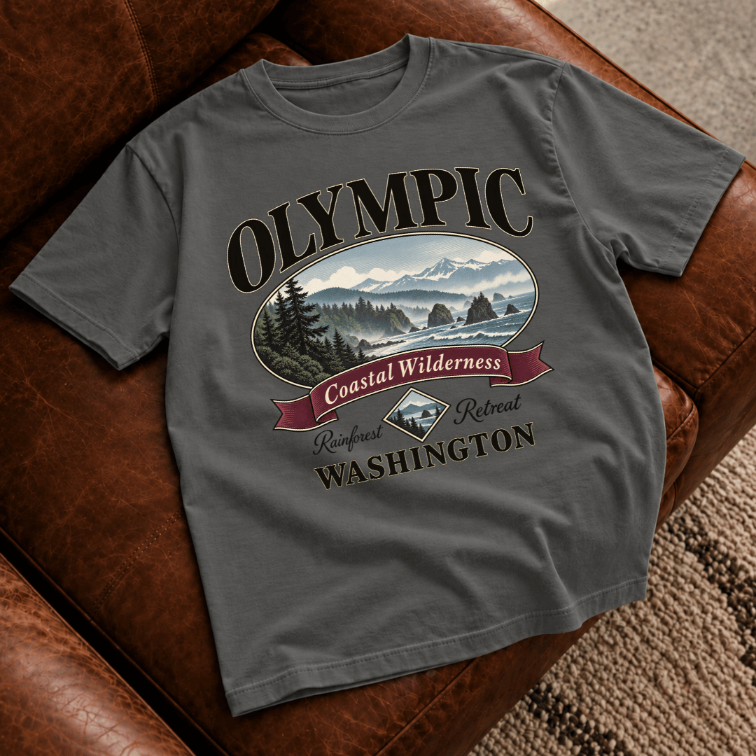 Olympic Coastal Washington T-Shirt