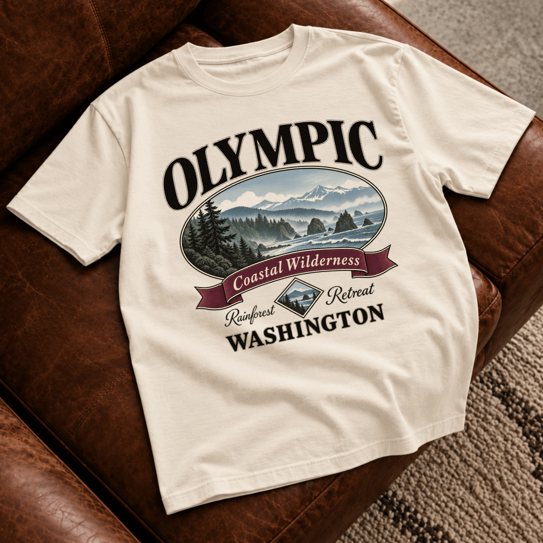 Olympic Coastal Washington T-Shirt