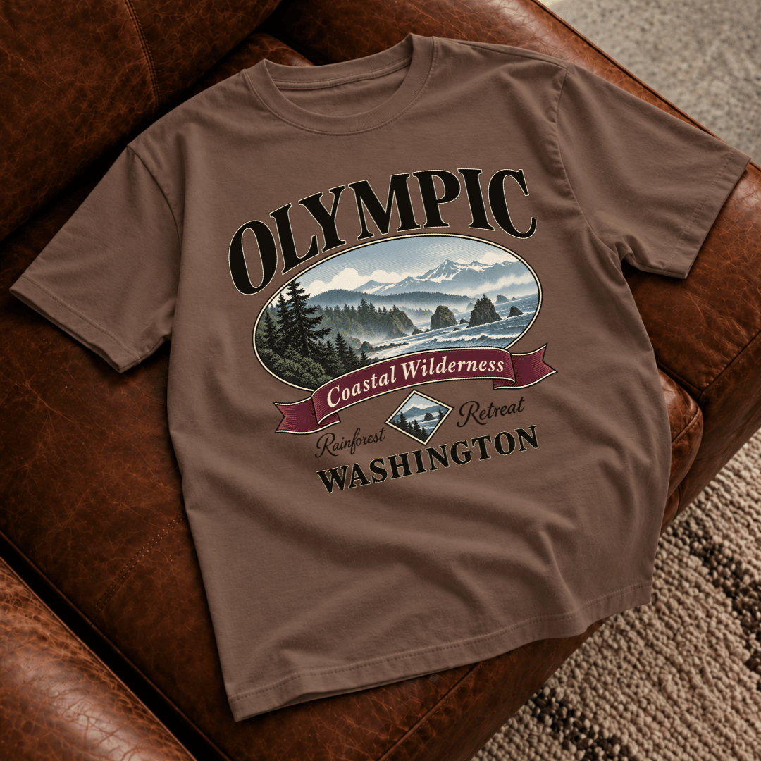Olympic Coastal Washington T-Shirt