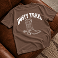 Dusty Trail Cowboy Boot T-Shirt