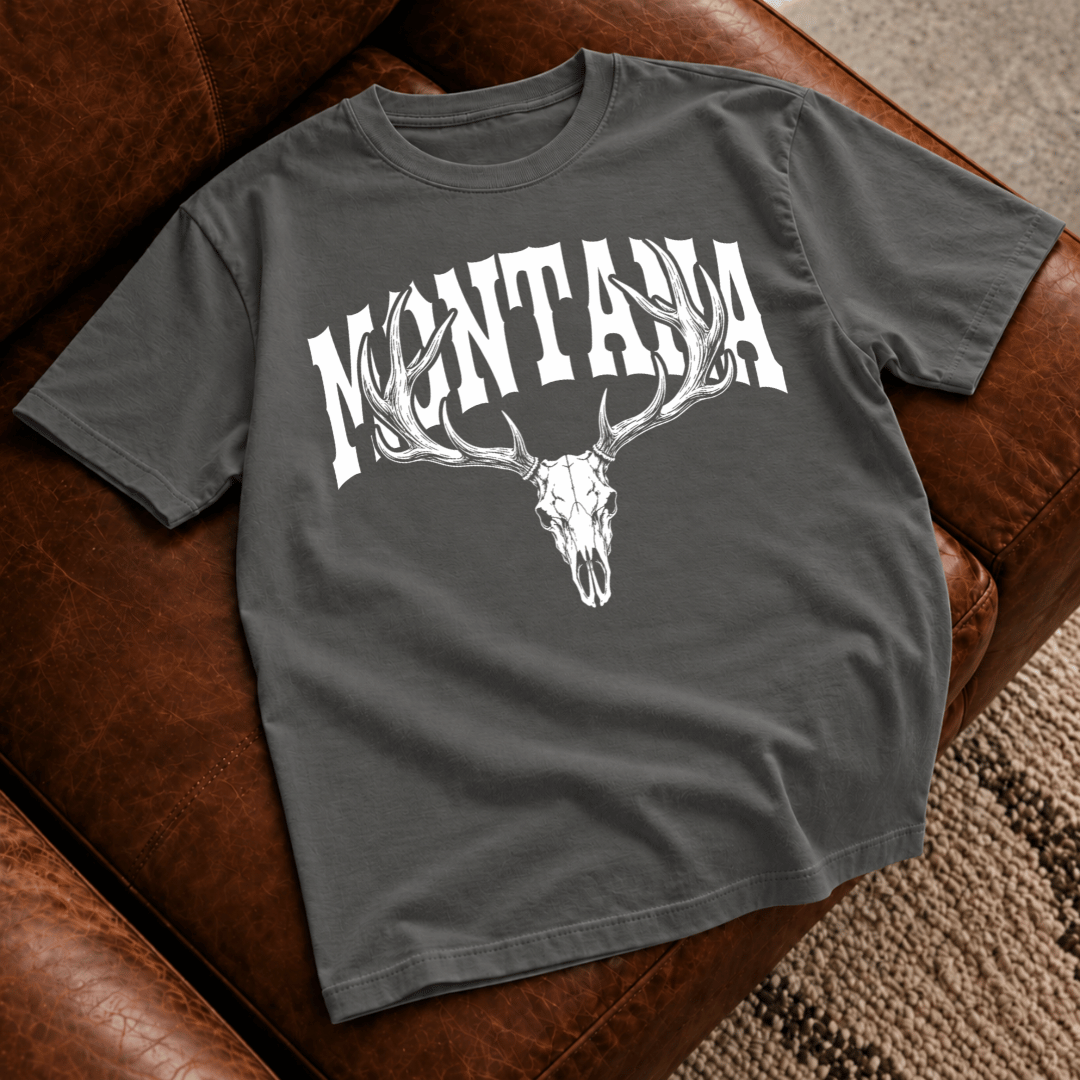 Montana Deer Skull T-Shirt