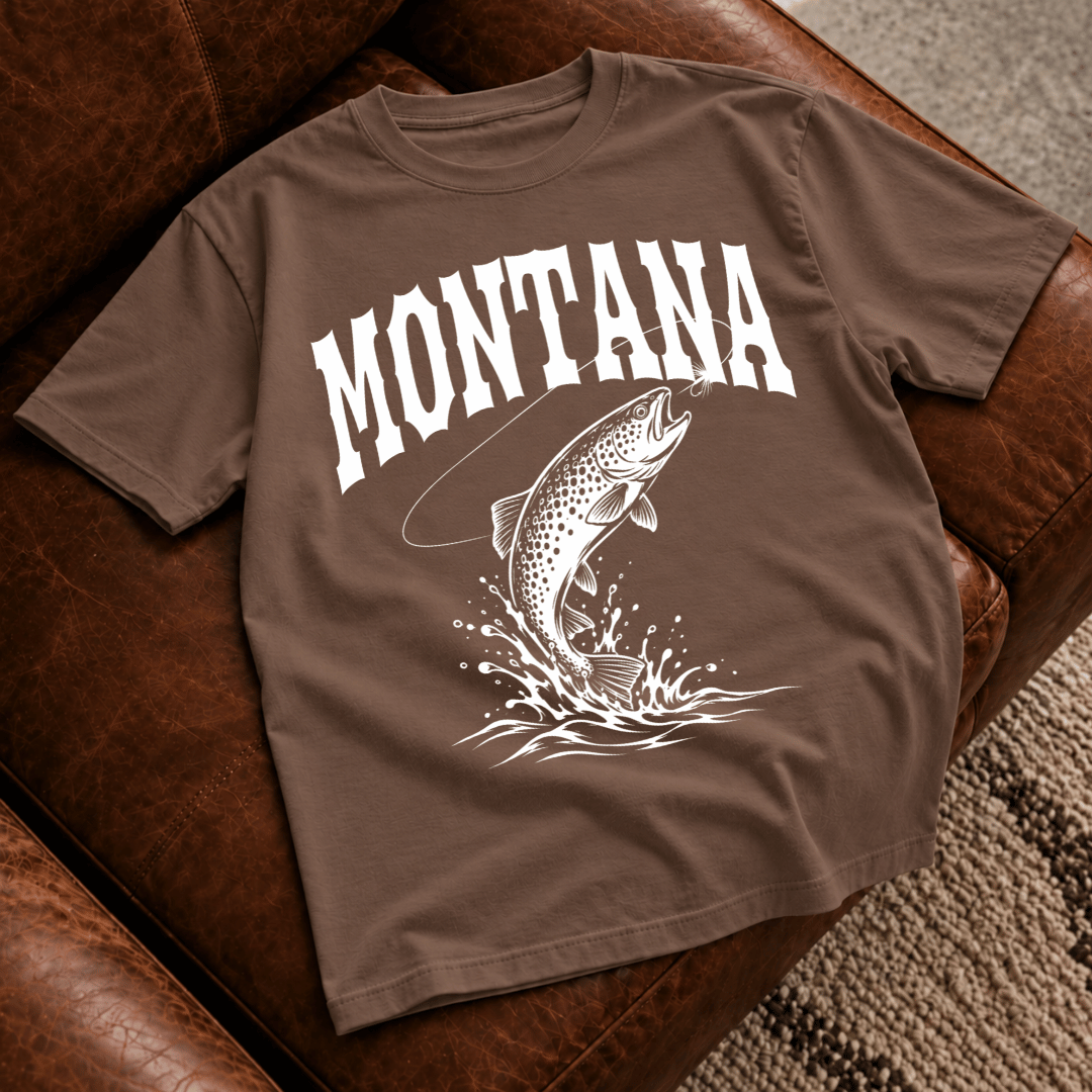 Montana Fishing Trout T-Shirt