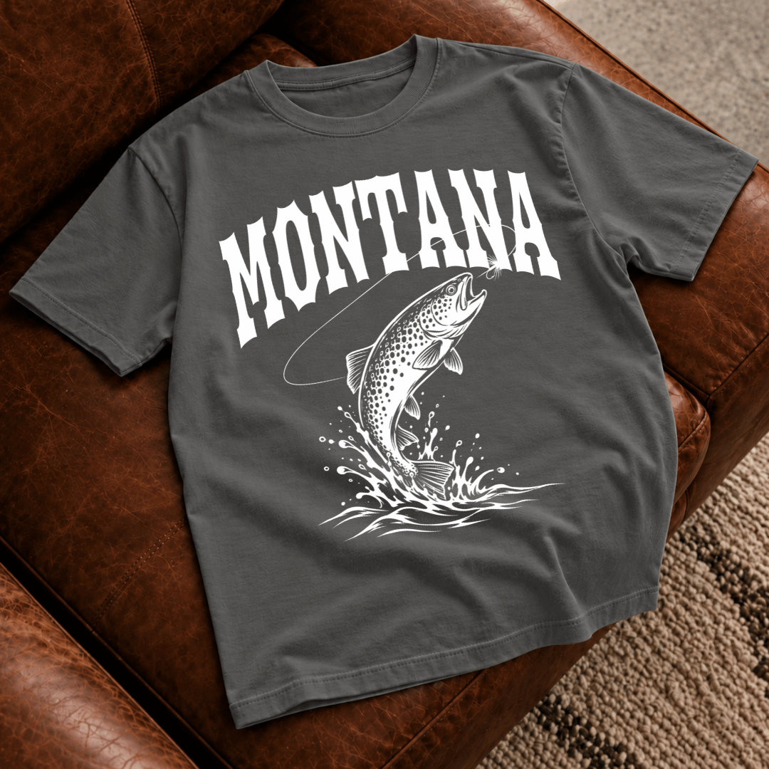 Montana Fishing Trout T-Shirt