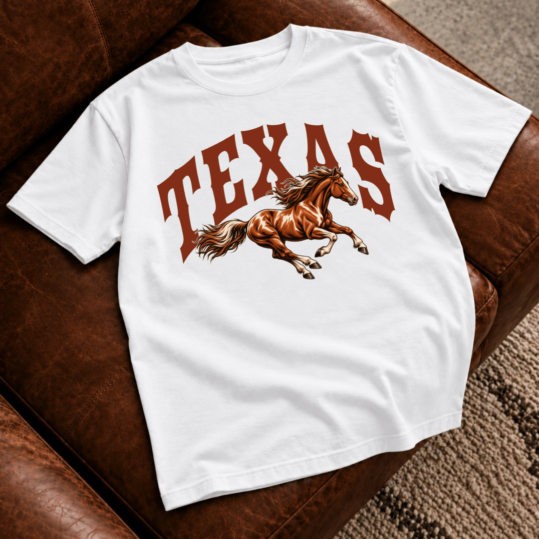Texas Mustang T-Shirt