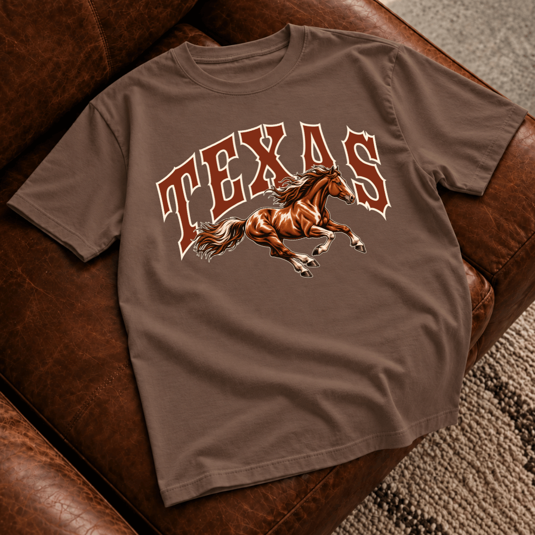 Texas Mustang T-Shirt