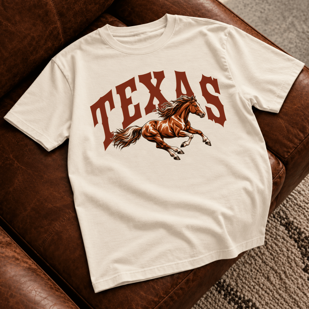 Texas Mustang T-Shirt