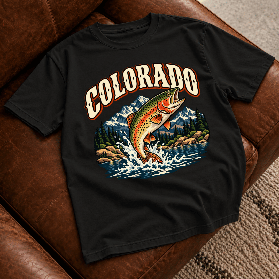 Colorado Trout Fishing T-Shirt