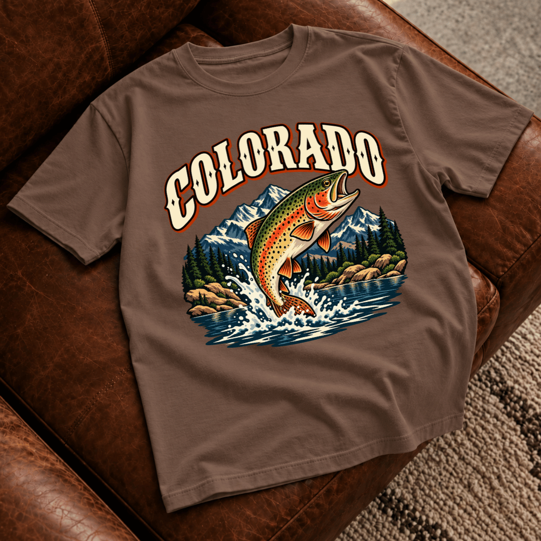 Colorado Trout Fishing T-Shirt