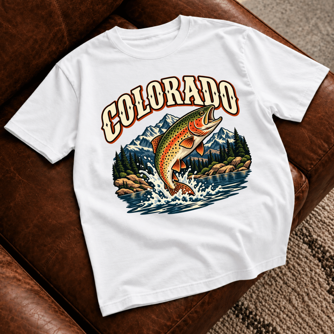 Colorado Trout Fishing T-Shirt