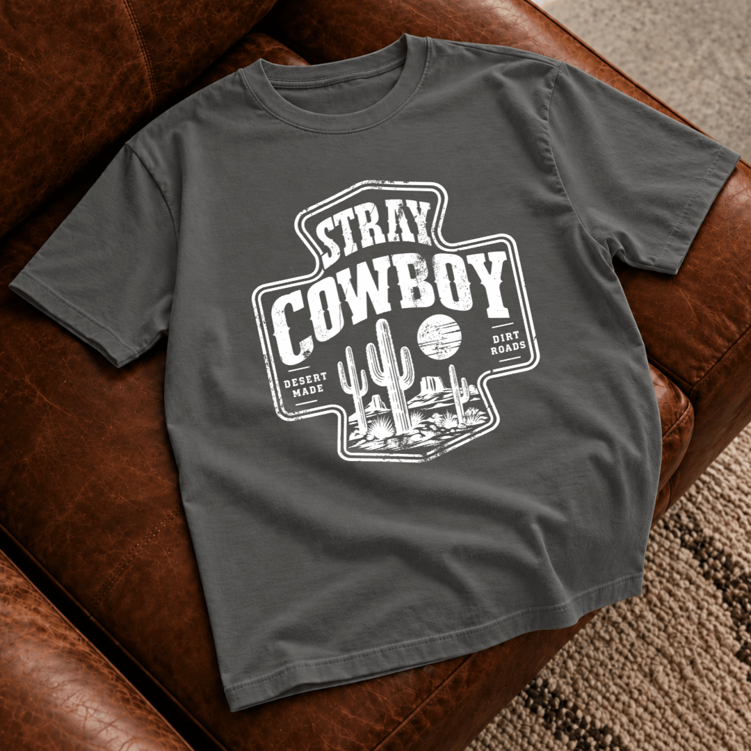 Stray Cowboy Desert Cross T-Shirt