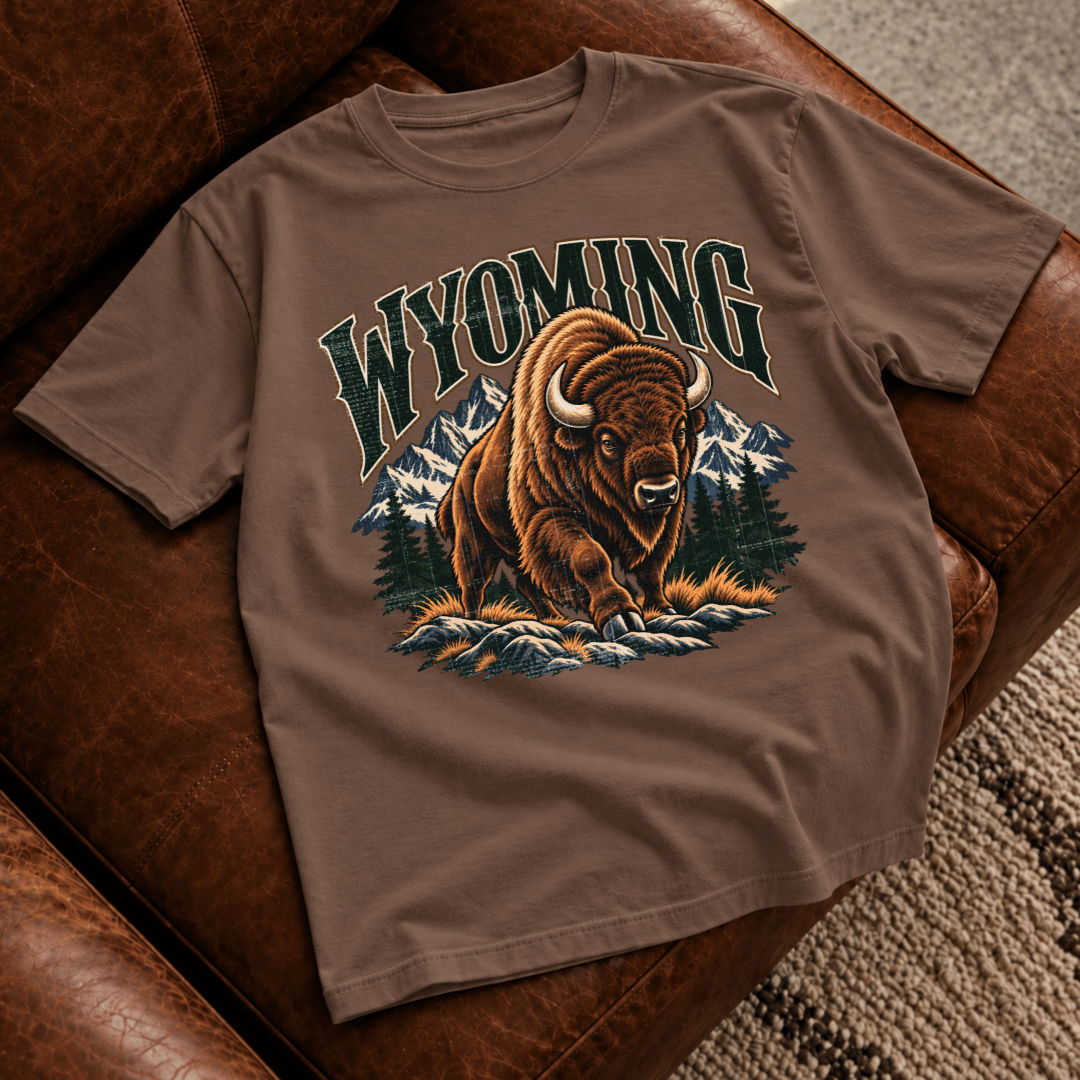 Wyoming Bison T-Shirt