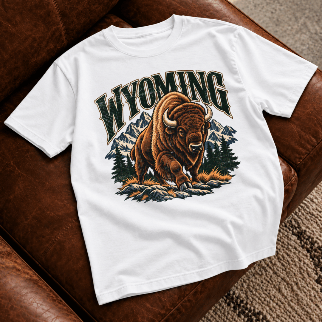 Wyoming Bison T-Shirt