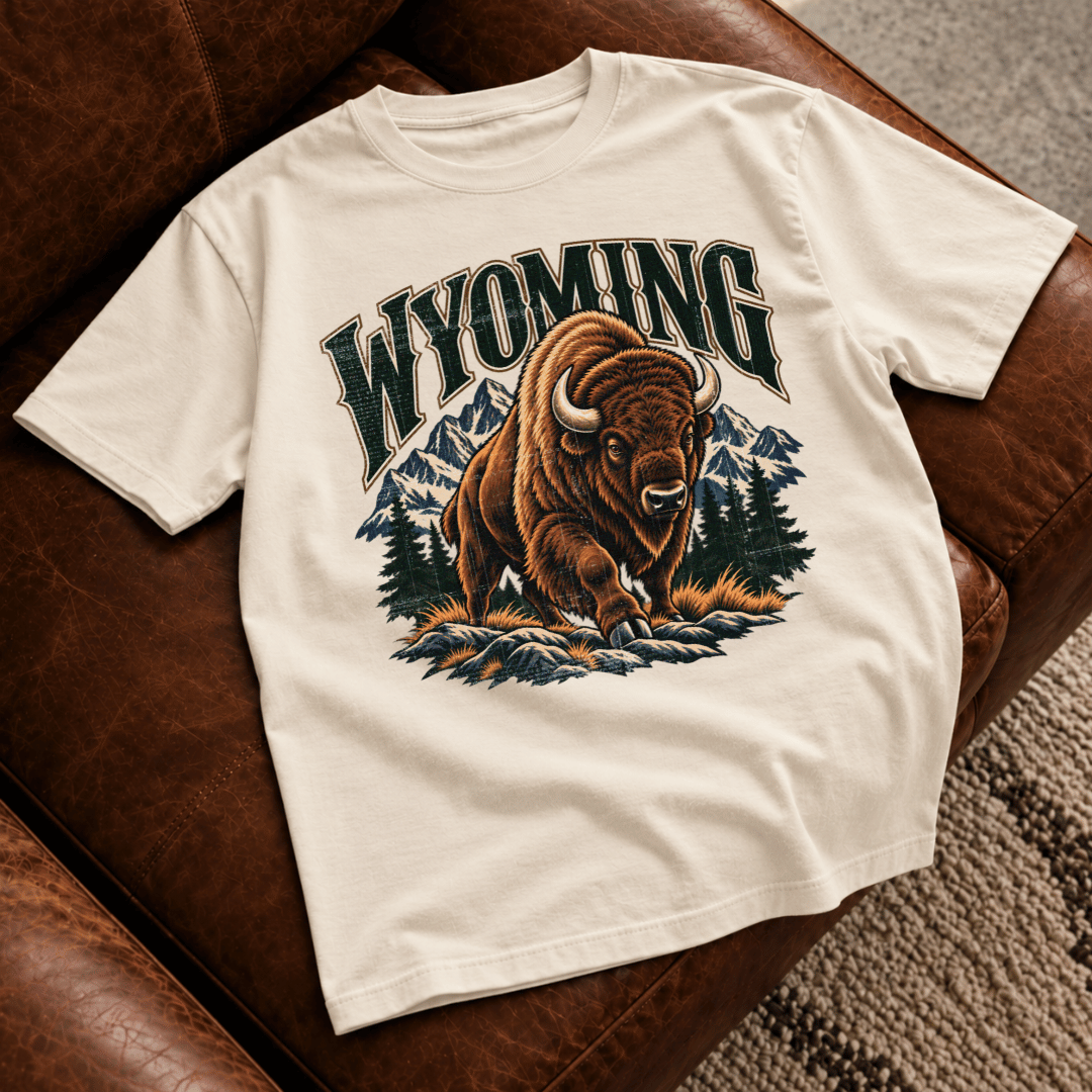 Wyoming Bison T-Shirt