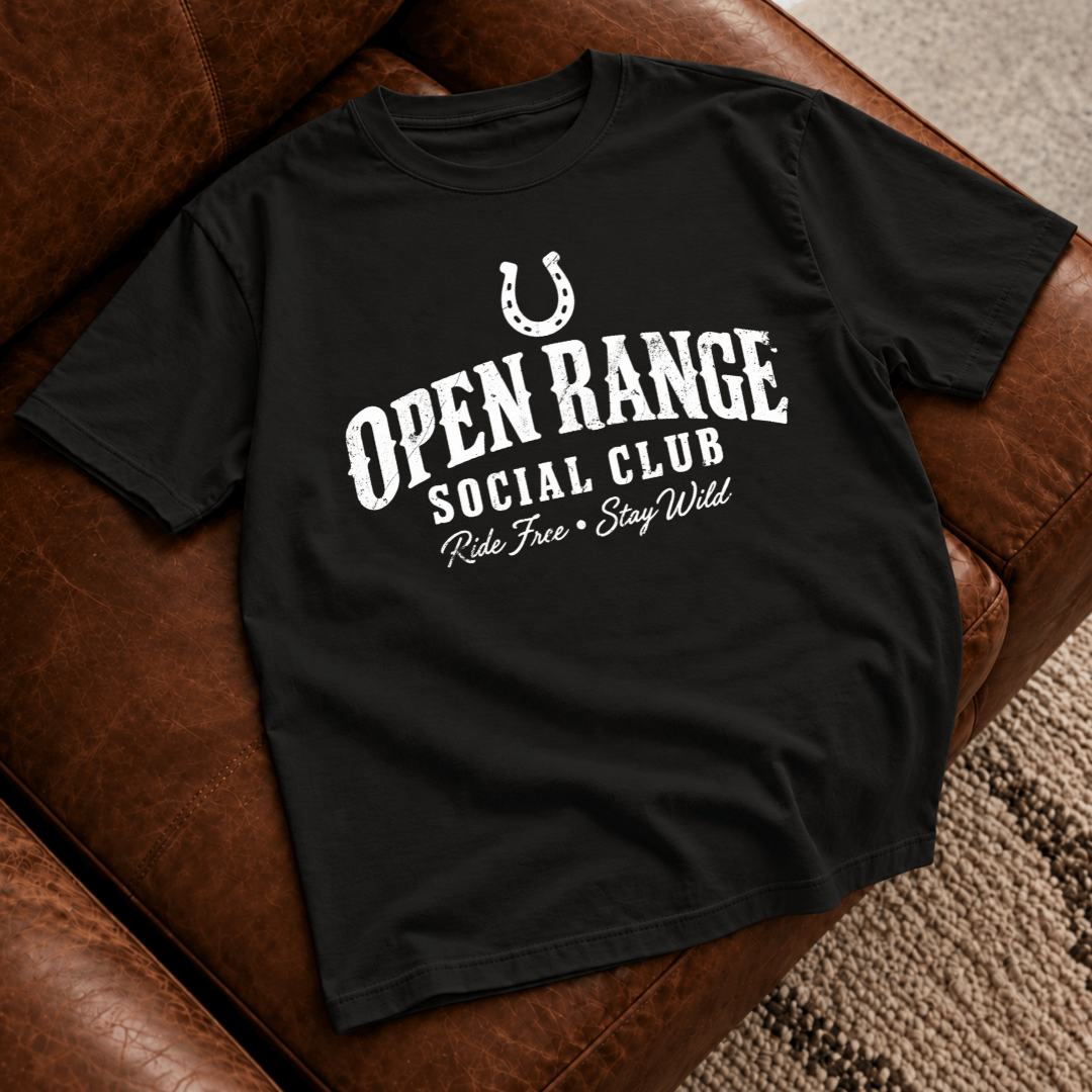 Open Range Social Club T-Shirt